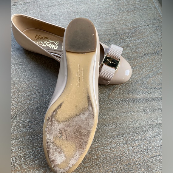 Ferragamo Nude Flats size 36 - Picture 3 of 3